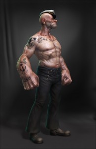 Popeye 4 by Lee Romao